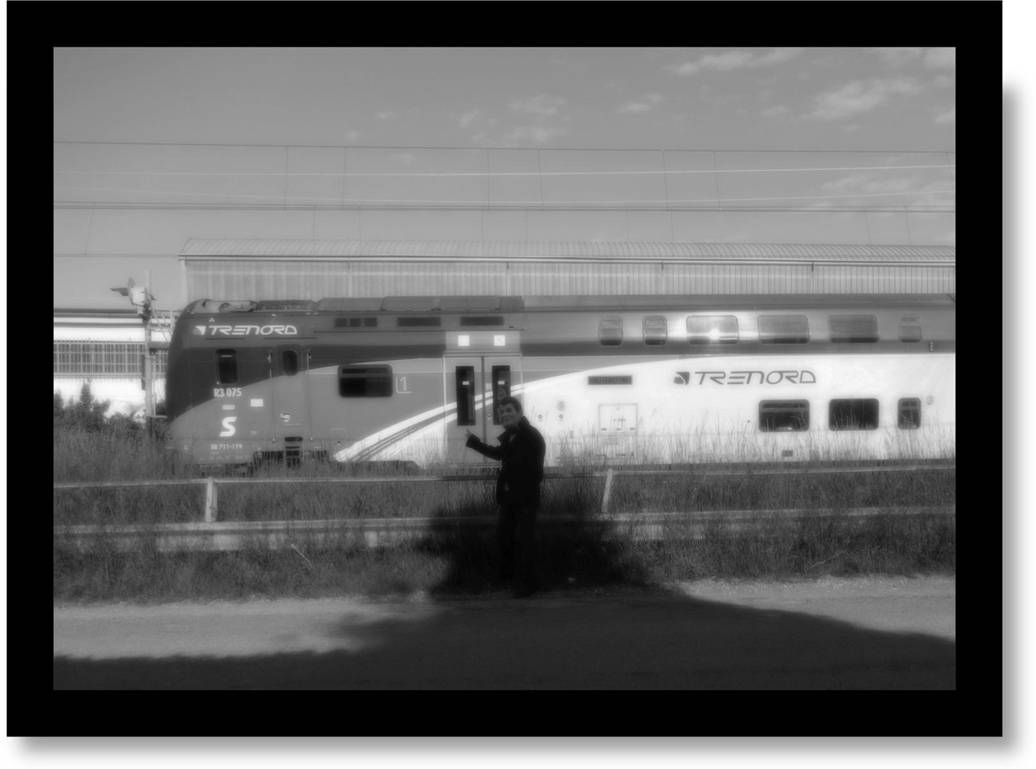 L’ UOMO CHE GUARDAVA PASSARE I TRENI
